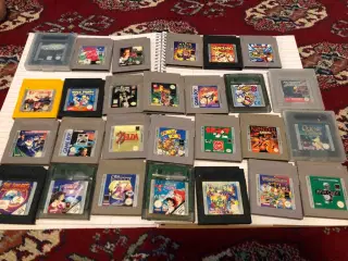 gameboy spil, mario, wario, Star Trek, Donkey Kong