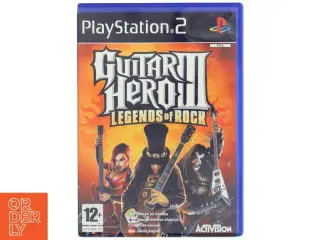 Guitar Hero III: Legends of Rock PS2 spil fra Activision