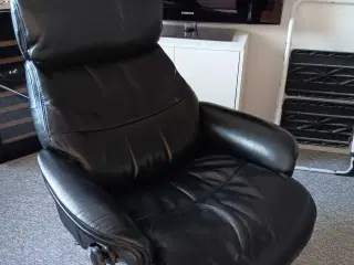 FLEXLUX SORT LÆNESTOL