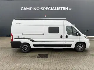 2024 - Hymer Free 602 2,3 140 hk   Velindrettet kassebil - Hymer Free 602 fra 2024 - Kan nu opleves hos Camping-Specialisten i Silkeborg