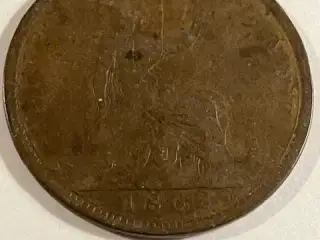 One Penny 1862 England