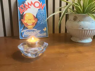 Torsleff Atamon reklameskilt på træfiberplade