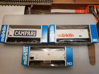 Märklin modeltog jubilæums- og årsvogne H0 