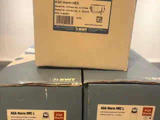AQA therm HES installationssæt samt 2 AQA therm HR