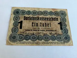 1 Rubel Darlehenskassenschein 1916