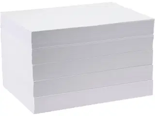 Tegnepapir, A3, ark 297x420 mm, 80 g, hvid, 5x500ark/ 1 pk.