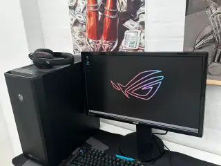 Perfekt PC Gaming sæt(i7 10700F,RTX2060 6GB, 1TB)