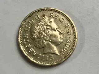 1 Pound England 2002