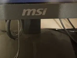 MSI G274F 27” 180Hz gamingskærm – som ny