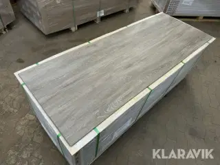 Gulv Moland Bastion Wideplank Design Eg Grå - 101,22m2