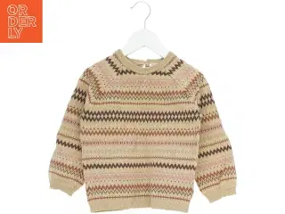Strikket sweater med mønster fra Hust & Claire (str. 104)
