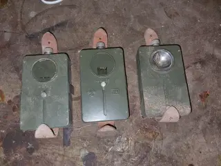 Ægte militærlygter fra 2. verdenskrig