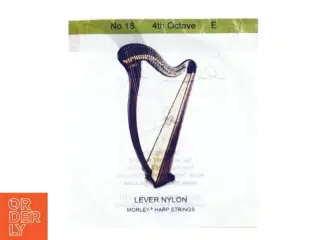 Harpe streng fra Morley (str. 14 x 14 cm)