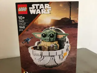Lego Star Wars 75403 Grogu with Hover Pram