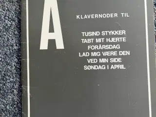 Klavernoder: Anne Linnet (Olafssongs)