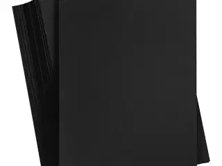 Karton, A4, ark 210x297 mm, 180 g, sort, 100ark/ 1 pk.