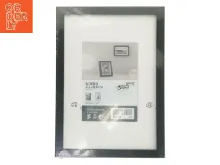 Sorte billedrammer fra IKEA (str. 21x30 cm)