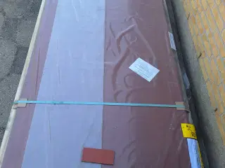 Swisspearl Facadeplader teglrød.