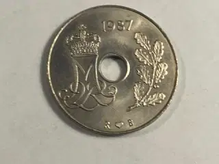 25 øre 1987 Danmark