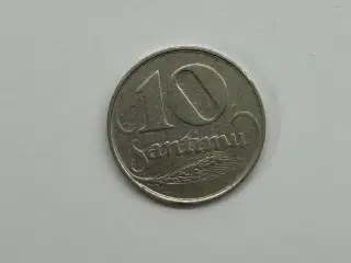 10 Santimu 1922 Latvia
