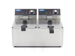 Dobbelt Elektrisk Frituregryde 2 x 8 L – 2x 3250 W