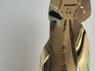 Elegant Lucia-Brud Juletræsophæng i Gyldent Metal