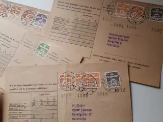 Rationeringskort 1950-1952 10stk