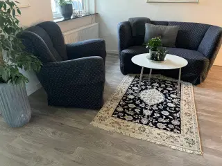 Sofa + stol