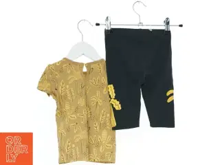 Sæt med t-shirt og 3/4 leggings fra So Cute (str. 86)