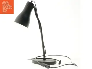 Sort bordlampe (str. 46x18 cm)