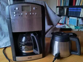 kaffemaskine med kværn