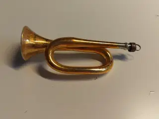 Gamle glas julekugler trumpet