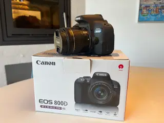 CANON EOS 800D 24 Megapixel spejlreflekskamera