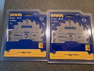 2 styk Irwin Rundsavsklinger 150 x 20 mm 18 T