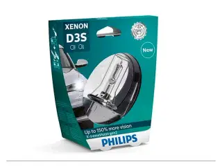Philips X-tremeVision D3S 35W 42V + 150% Gen2. - 1 stk.