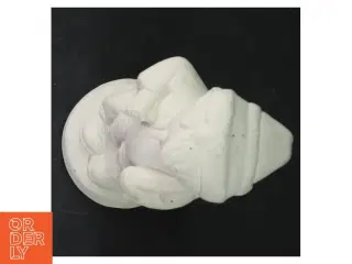 Hvid porcelæn figur (str. 19 cm)