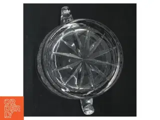Slebet glas isspand i krystalglas (str. 14 cm)