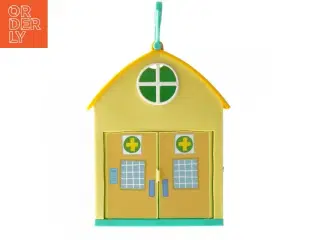 Gurli Gris lille bærbar hus/hospital(str. 19,5x14 cm)