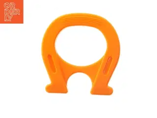 Orange plastmagnet (str. 12,5 cm)