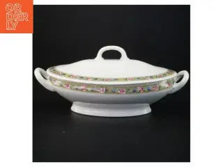 Terrin med låg, vintage (str. 31 x 18 cm)