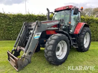 Traktor Case IH MX110 med Quicke frontlæsser