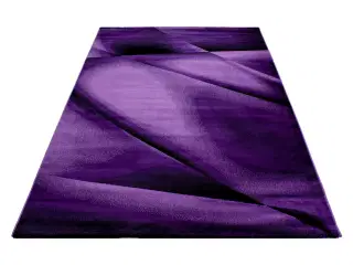 Miami Kortluvet tæppe Abstrakt - Lilla - 160x230