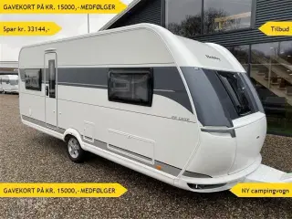 2023 - Hobby De Luxe 540 UL   Prisen er inkl. klargøring, gastest, fugttest, syn og nummerplade.