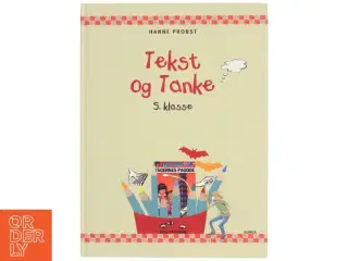 Tekst og tanke - 5. klasse (Bog)