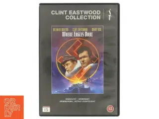Where Eagles Dare DVD fra Warner Home Video