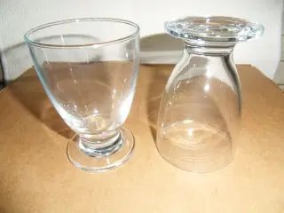 Sodavandsglas. Ølglas. 14 stk. Holmegaard.