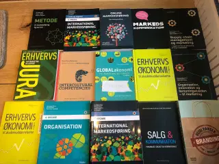 Alle bøger til markedsføringsøkonom uddannelsen