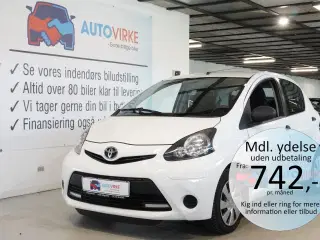 Toyota Aygo 1,0 VVT-I T1 68HK 5d