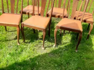 6 stk egestole fra 1950