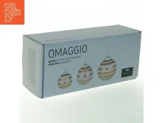 K&#228;hler Omaggio julekugler fra K&#228;hler (str. æske 23x10 cm)